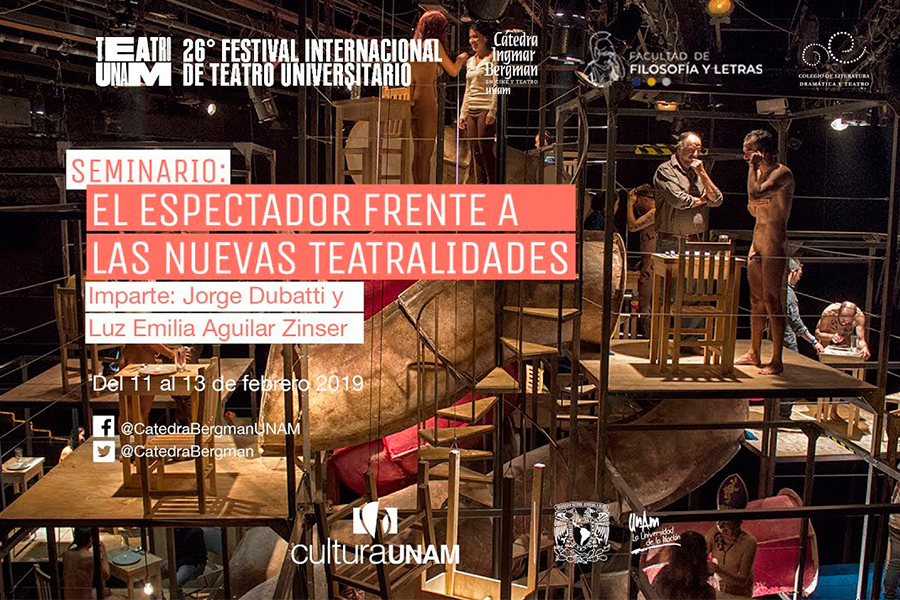 Seminario el espectador frente a las nuevas teatralidades día 1