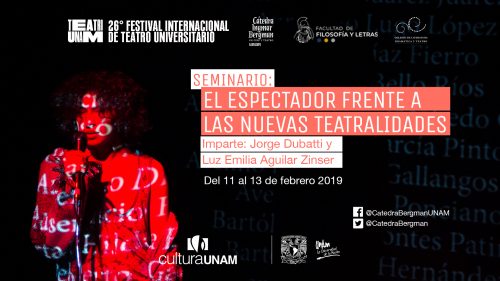 Seminario el espectador frente a las nuevas teatralidades día 3