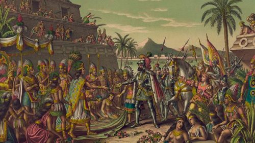 Los actores no humanos en la conquista de México