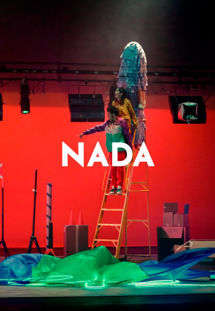 Nada, una obra de teatro al vacío