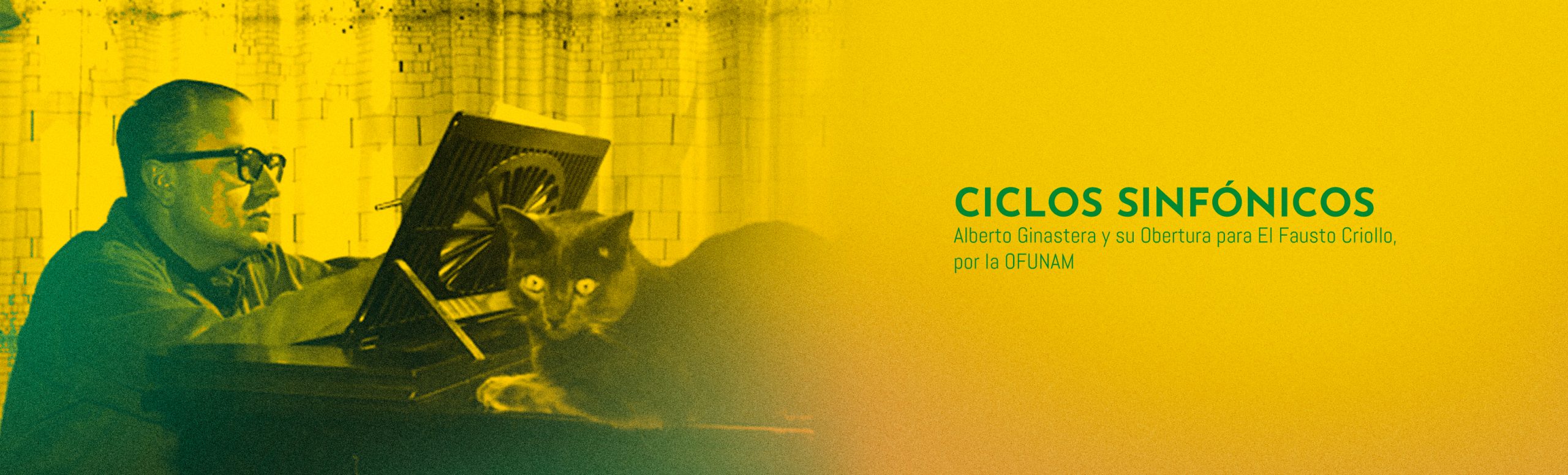 Ciclos sinfónicos presenta: Obertura para El Fausto Criollo, de Alberto Ginastera